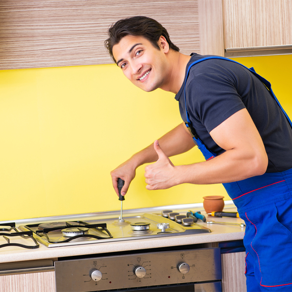 can you provide references from satisfied stove repair customers in Hartford IA